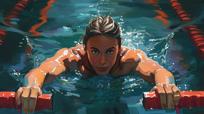 游泳锻炼，水中的健身艺术，健身，探索游泳锻炼的益处与艺术